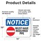 Signmission 10 in Height, 14 in Width, Vinyl Decal, Rectangle OS-2PACK-NS-D-1014-L-14281 - alternate 3
